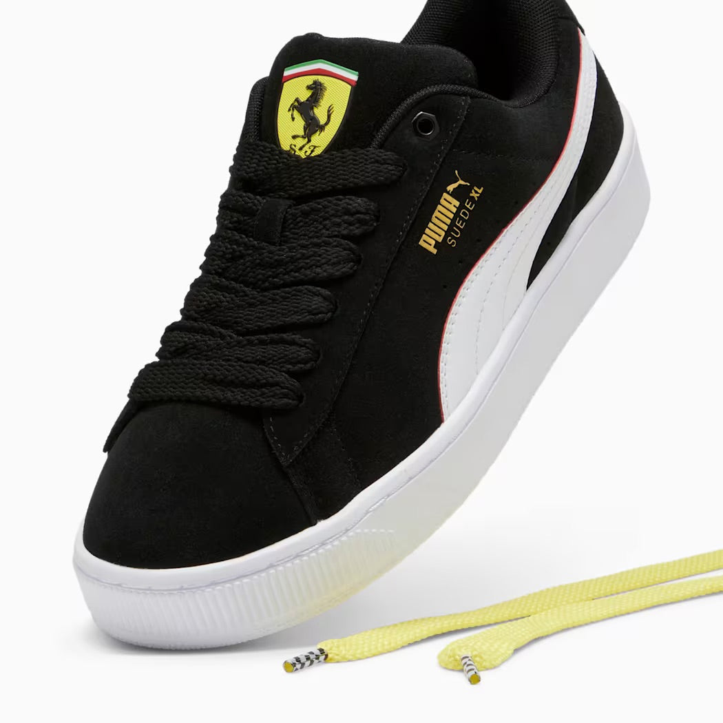 PUMA SUEDE XL FERRARI NEGRO