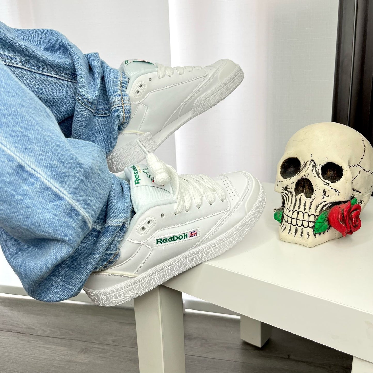 REEBOK BLANCO VERDE