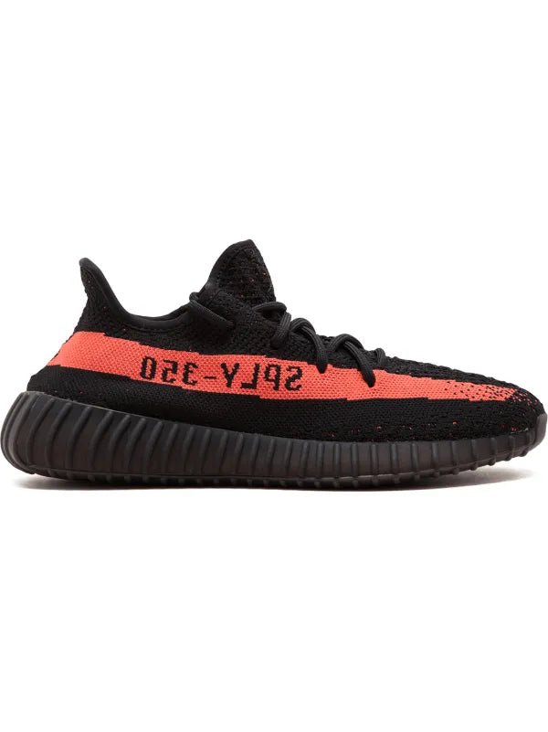 YEEZY 350 SPLY NEGRO LINEA ROJA