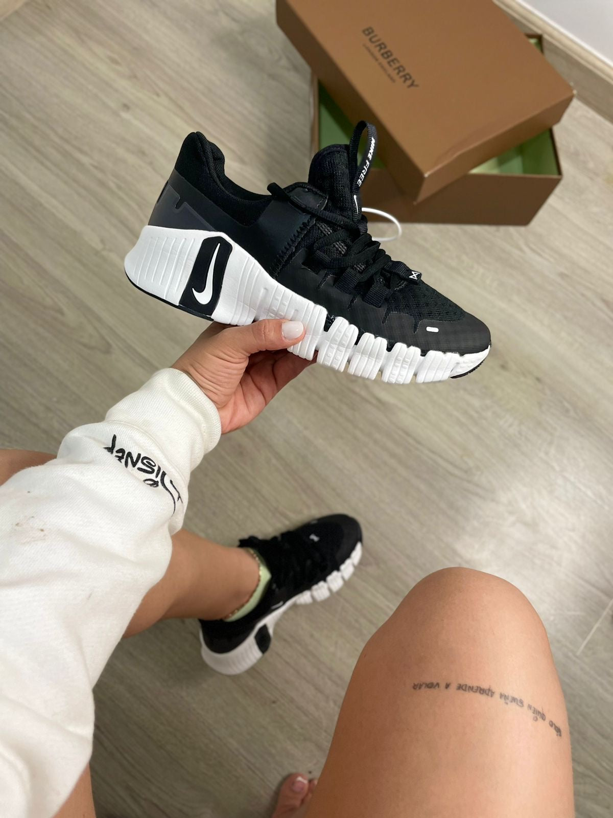 NIKE METCON 5 NEGRO