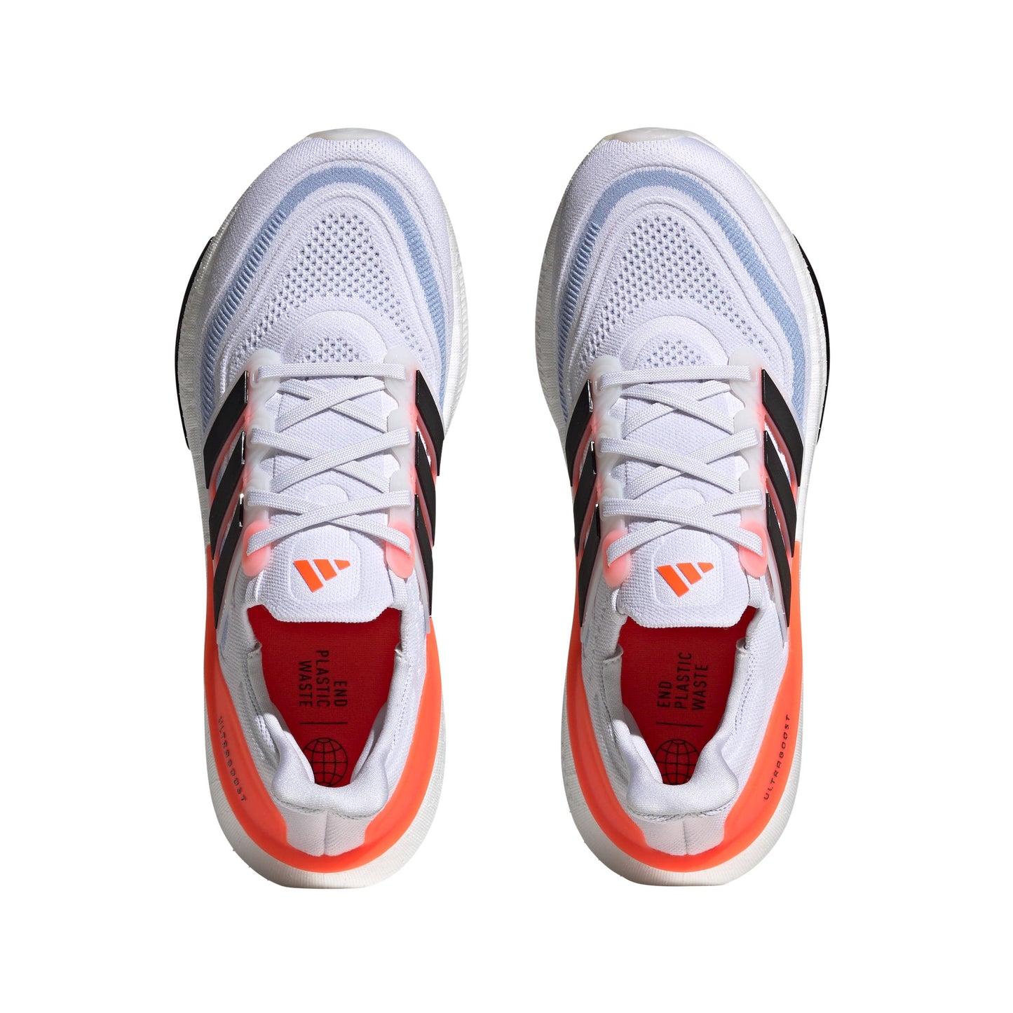 ADIDAS ULTRABOOST LIGHT BLANCO NARANJA