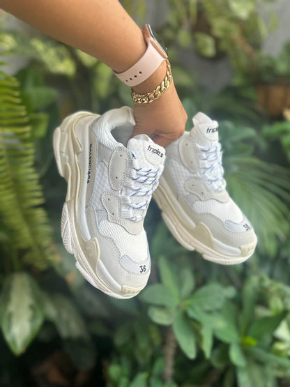 BALENCIAGA TRIPLE S BLANCA