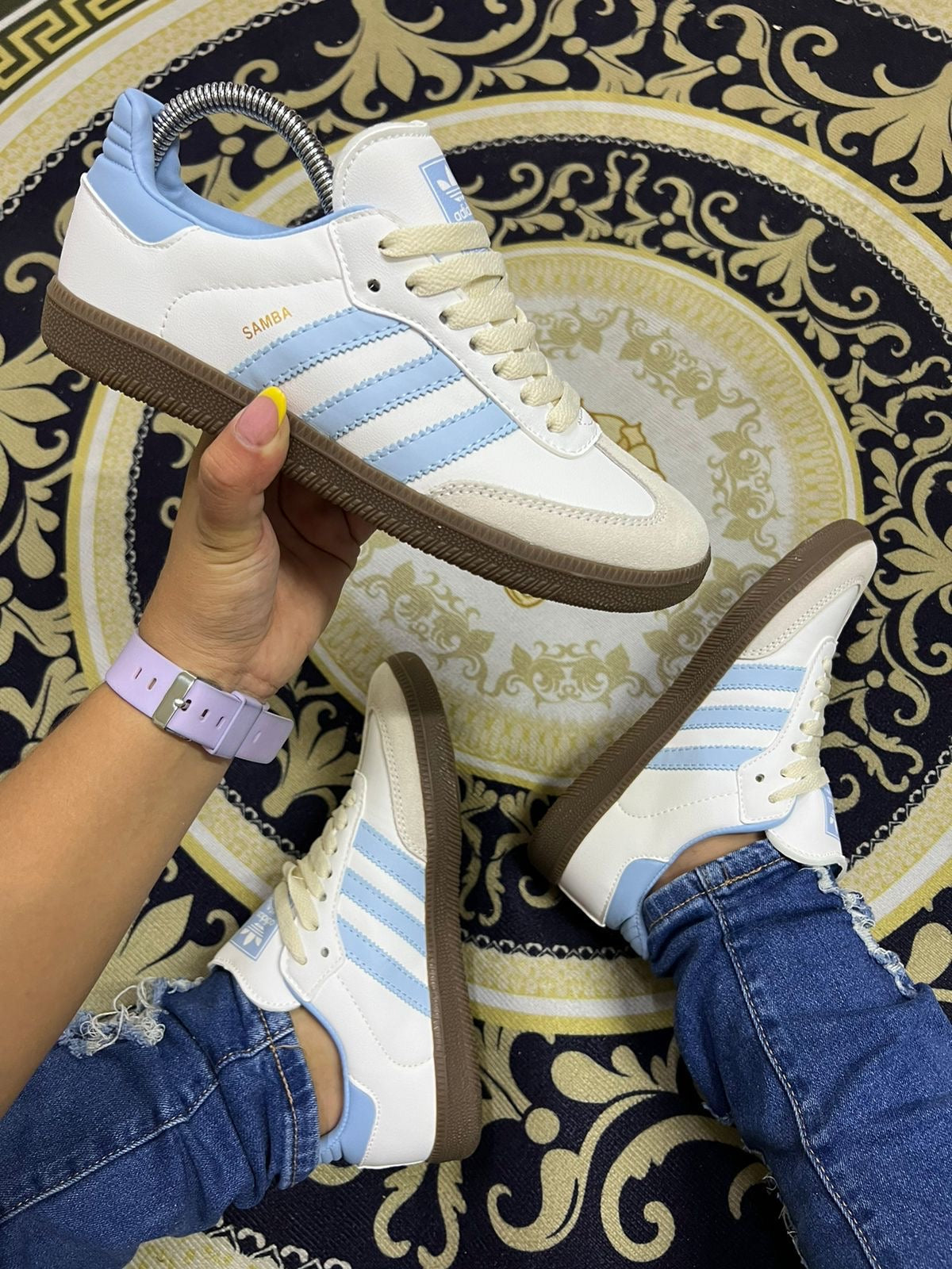 Samba azules on sale