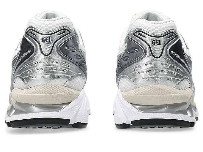 ASICS GEL KAYANO 14 WHITE PURE SILVER BLACK
