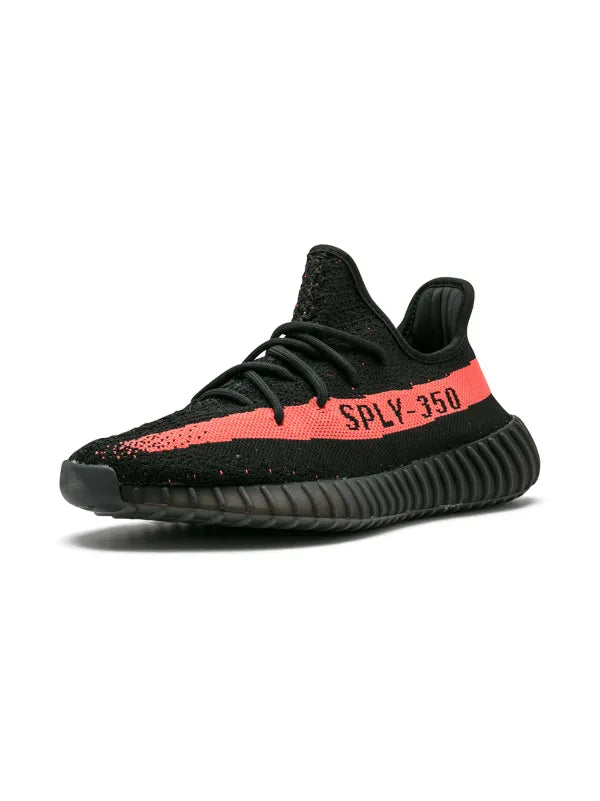 YEEZY 350 SPLY NEGRO LINEA ROJA
