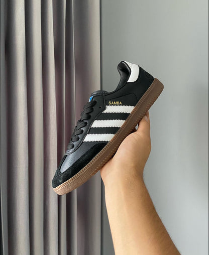 ADIDAS SAMBA NEGRA L BLANCA