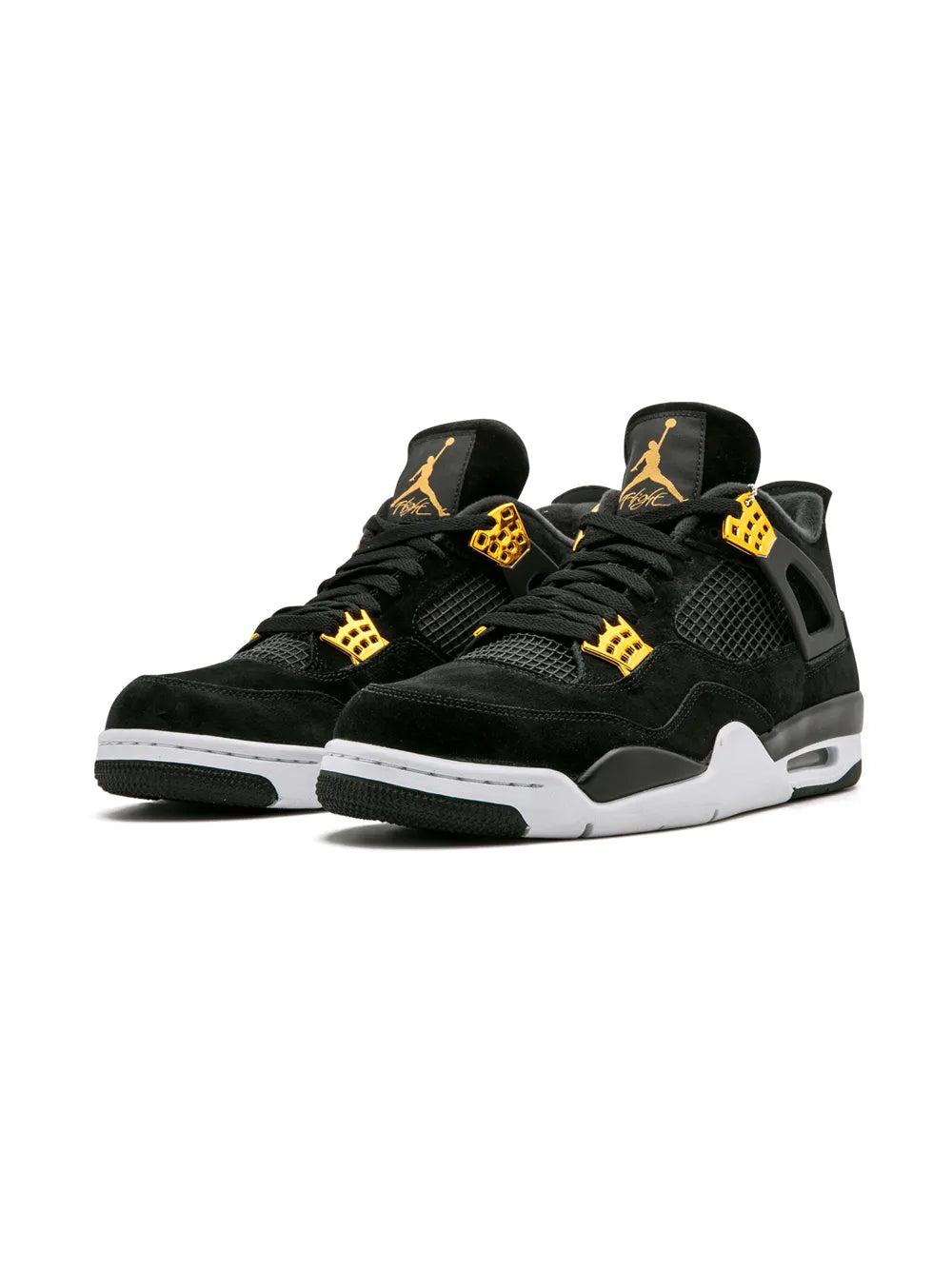 JORDAN RETRO 4 NEGRO DORADO