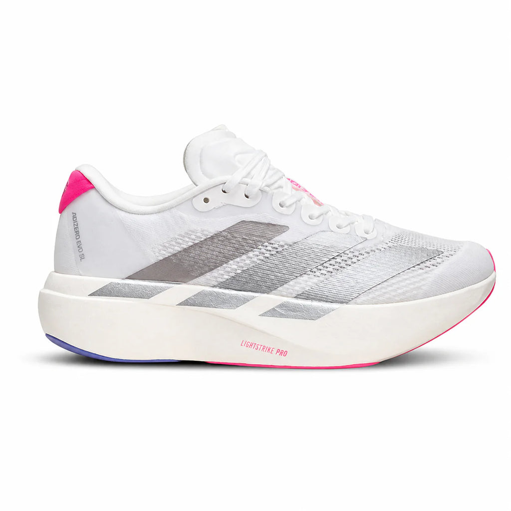 ADIZERO EVO SL BLANCO ROSA PLATA