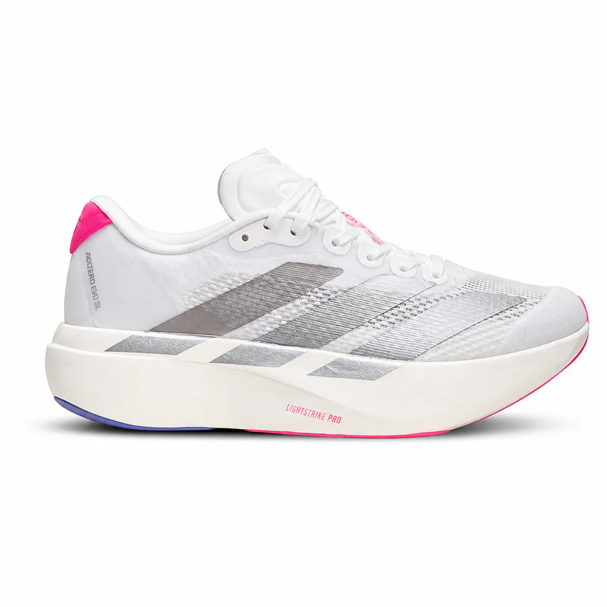 ADIZERO EVO SL BLANCO ROSA PLATA