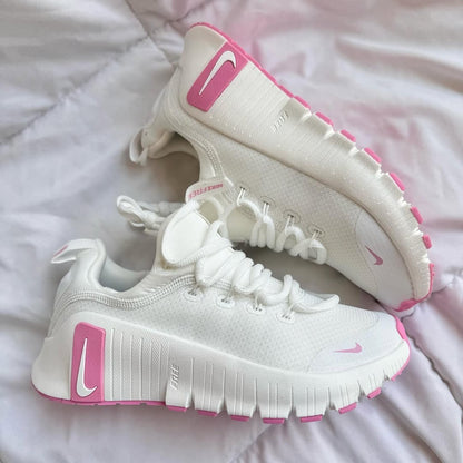 NIKE FREE METCOM BLANCA ROSADA