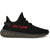 ADIDAS YEEZY 350 NEGRO LETRAS ROJAS