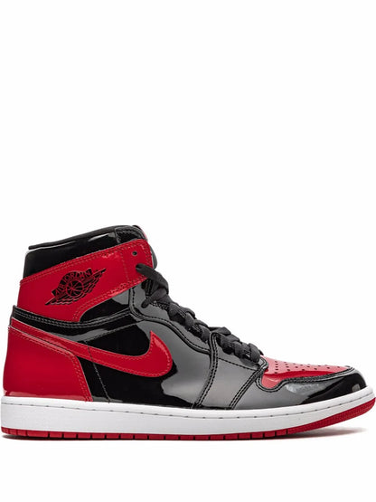 JORDAN RETRO 1 ROJO NEGRO CHAROL