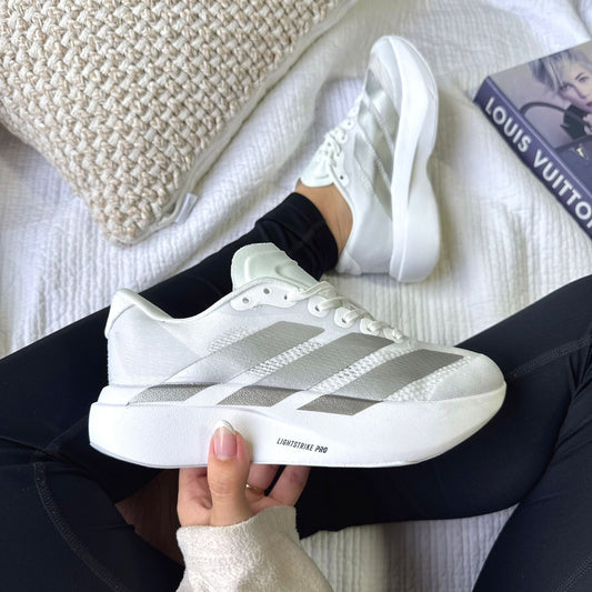 ADIZERO EVO SL BLANCO PLATEADO