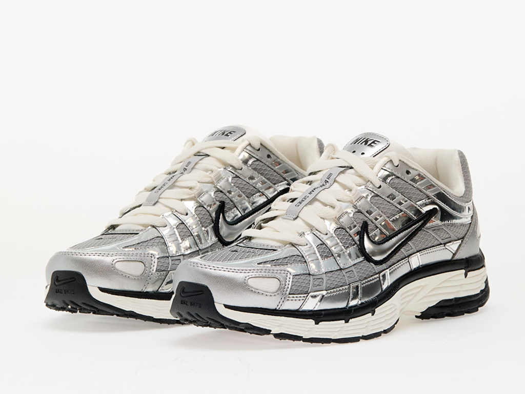 NIKE P6000 METALLIC SILVER