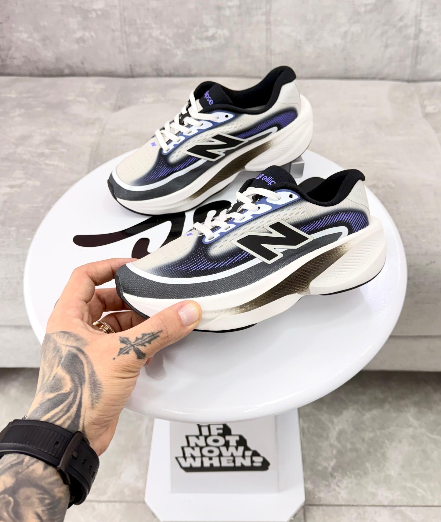 NEW BALANCE ELIPSE V1 PÚRPURA NEGRO