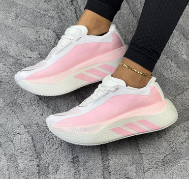 ADIDAS HYPERBOOST BLANCO / ROSA