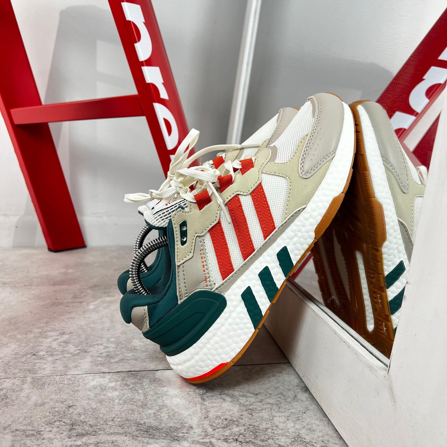 ADIDAS EQUIPMENT BEIGE NARANJA