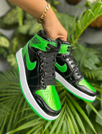JORDAN RETRO 1 VERDE NEGRO
