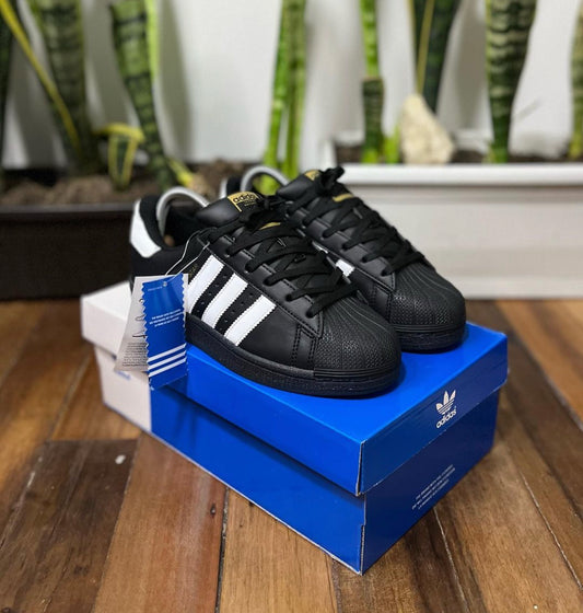 ADIDAS SUPER STAR NEGRO L BLANCAS