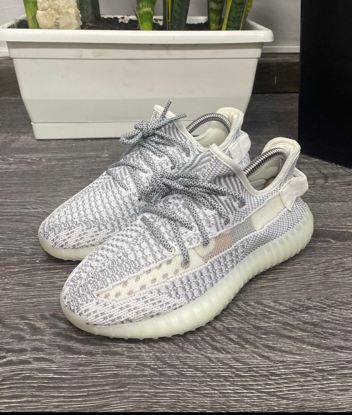 ADIDAS YEEZY 350 GRIS STATIC