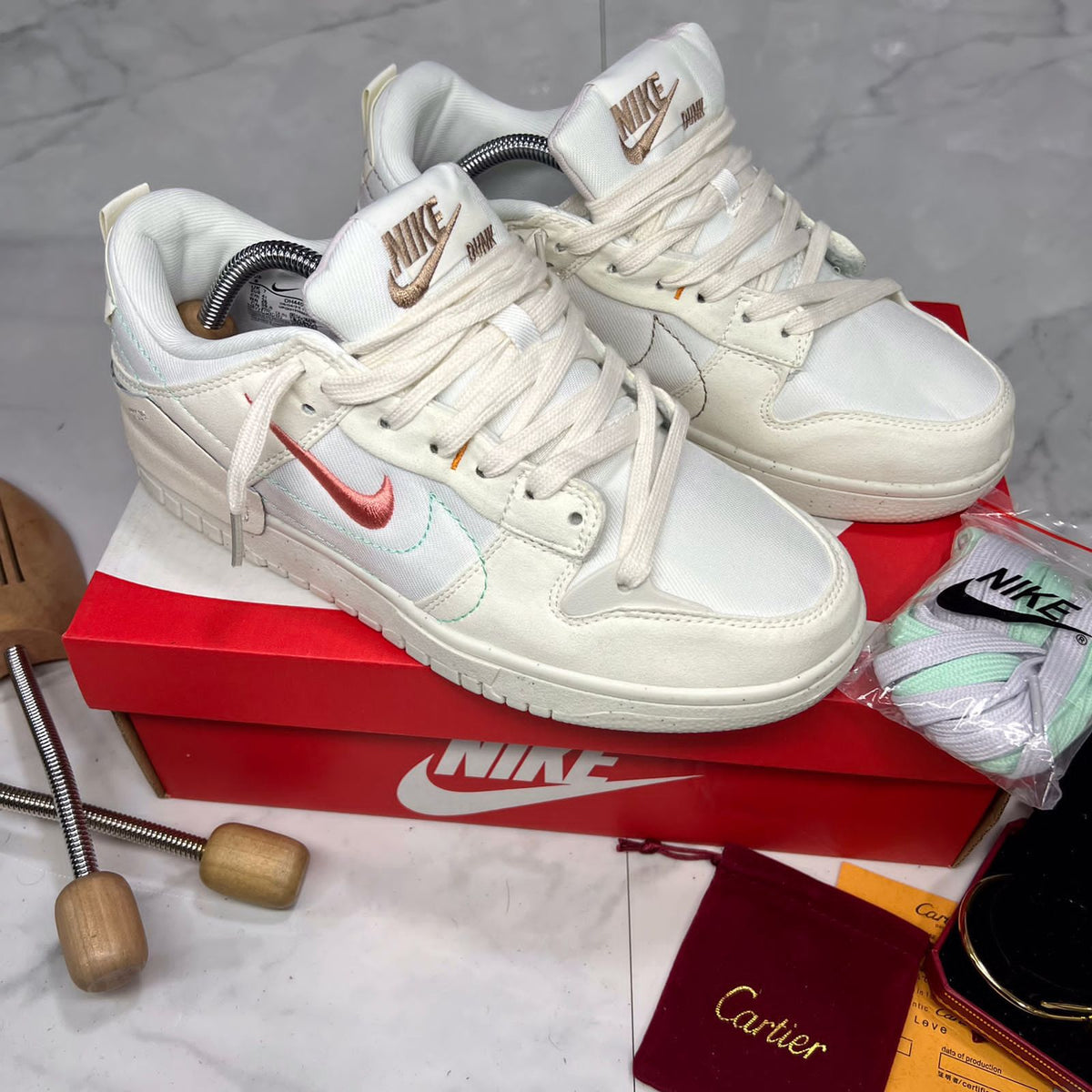NIKE SB DISRUPT BLANCO ROSA